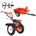Motoenxada Hecht 7HP c/ atrelado 500kg
