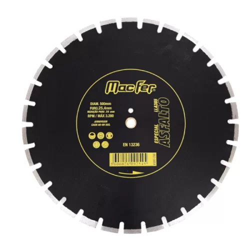 MacFer 500 mm Special Asphalt Disc