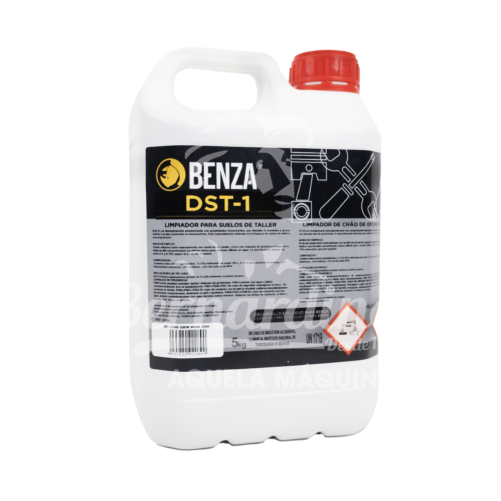 Limpador de Chão Desengordurante Benza p/Oficina