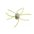 Aluminum Brushcutter Head with Nylon Wire - 