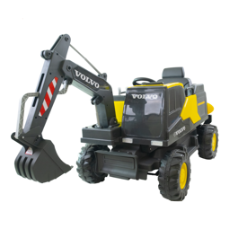 Escavadora Volvo Donker’s Kids Com Braço Elétrico