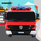 Camião de Bombeiros Donker’s Kids Bateria 12V