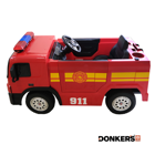 Camião de Bombeiros Donker’s Kids Bateria 12V