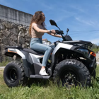 Moto 4 Loncin XWolf 200 ATV Laranja