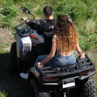 Moto 4 Loncin XWolf 200 ATV Laranja