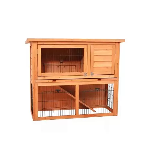 Wooden House for Rabbits (Hecht Bunny)