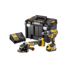 KIT DEWALT DCK2080P2T-QW - Rebarbadora + Berbequim + 2 Baterias + Carregador 