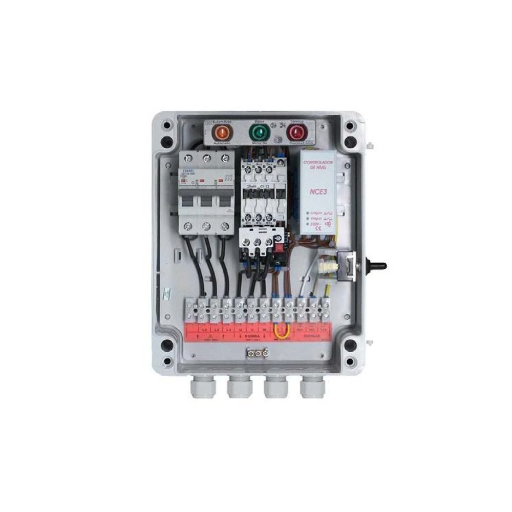Quadro C/Controlador de Nível e 3 Sondas 240V