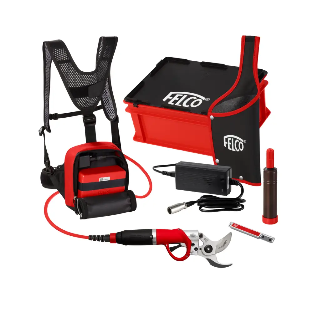 Felco 822+ kit Tesoura elétrica (bateria dupla capacidade)