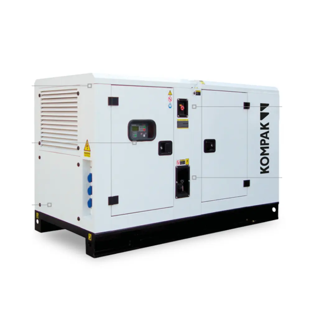 Gerador de Emergência Fechado 11KW MonofásicoKompack