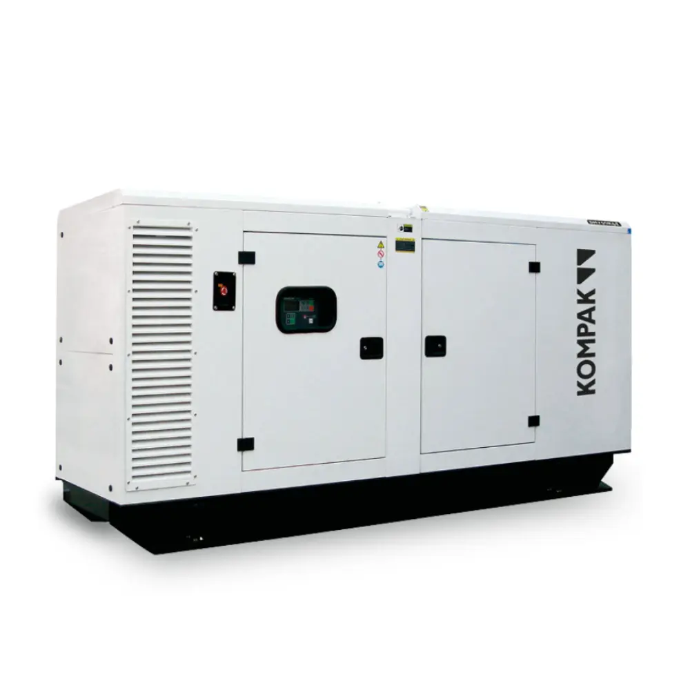 Gerador Emergência Fechado 110KW Trifásico Kompak
