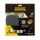 Lixa p/Gesso Cartonado STANLEY 225MM (PACK 5) STA39297-XJ