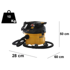Aspirador 1.400W 30L + Filtro Automático DeWALT® DWV901L-QS