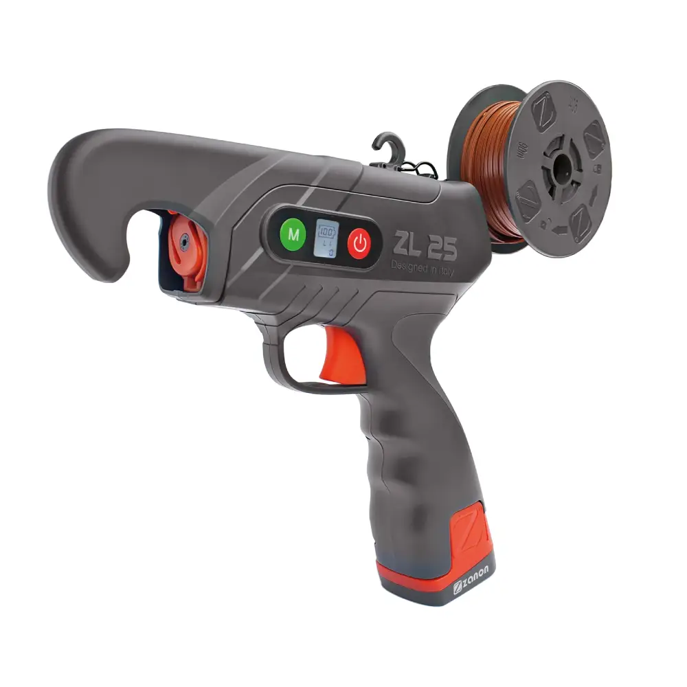 Atadora Elétrica ZL25 + 2 Baterias 16.8V 2.5Ah Zanon
