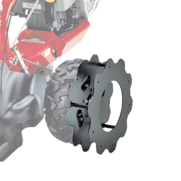 Rodas de Ferro p/Capinadeira e Motocultivador DK70 e P70 Donker´s 