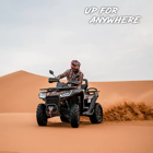 Moto 4 Segway ATV Snarler AT6 LX CAMO