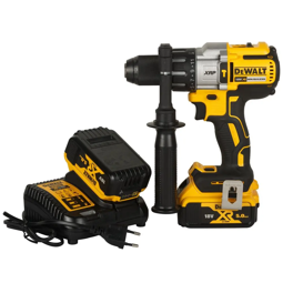 Berbequim Percussão XR XRP 18 V + 2 Baterias de 5 AH DEWALT DCD996P2-QW