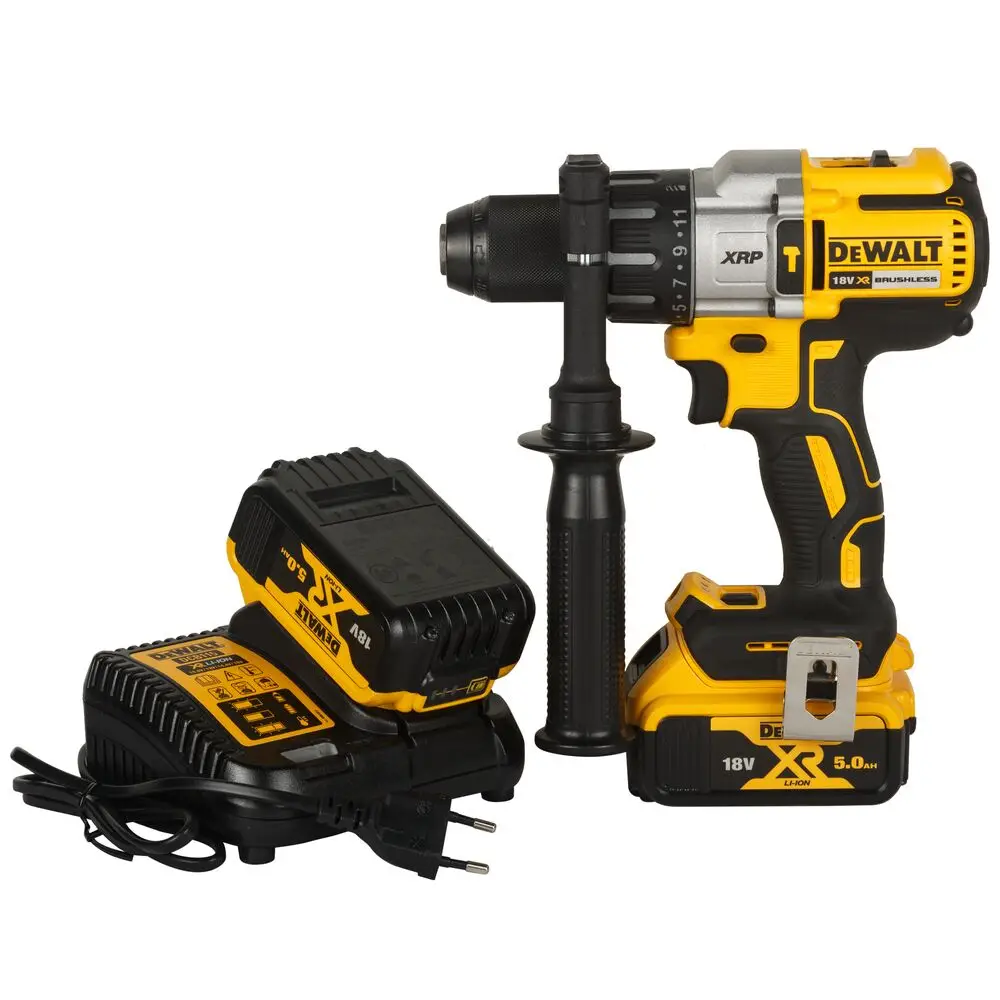 Berbequim Percussão XR XRP 18 V + 2 Baterias de 5 AH DEWALT DCD996P2-QW