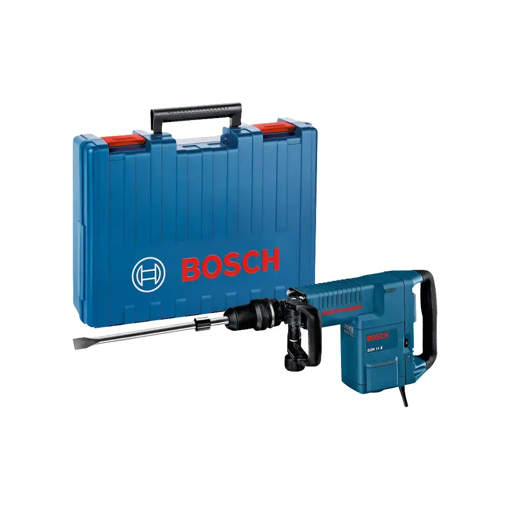  Martelo Demolidor Profissional Bosch GSH11 E + Mala