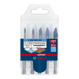 Bosch Expert HEX-9 Hard Ceramic Drill Set 