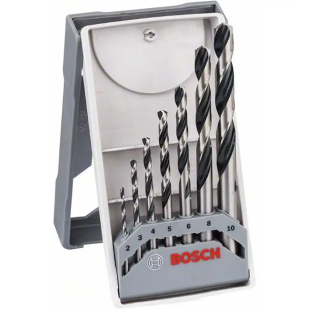 Conjunto 7 Brocas Bosch HSS POINTTEQ