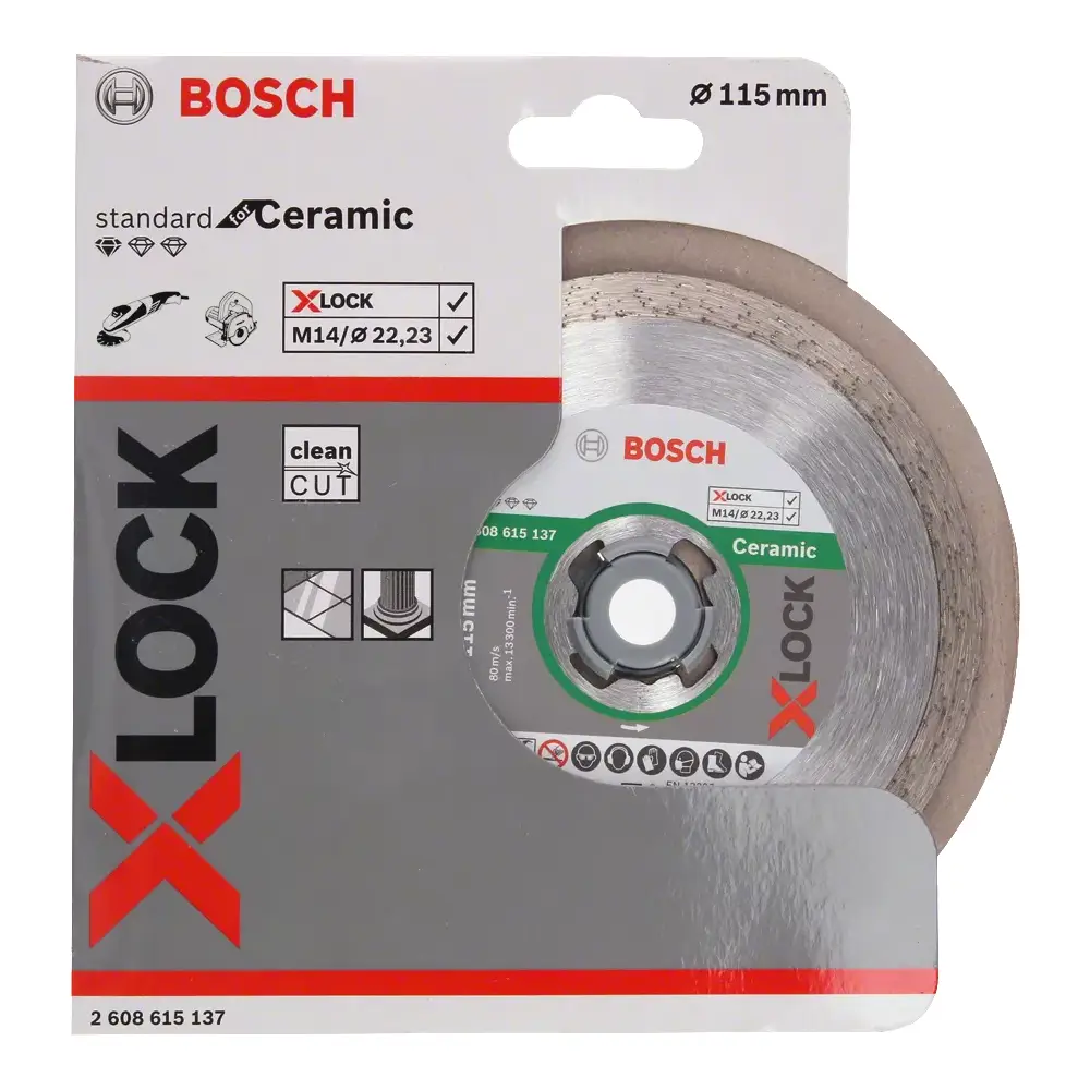 Disco Diamante X-Lock Ceramic 115x1.6x7MM
