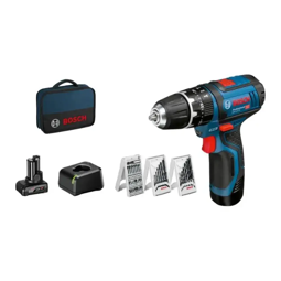 Berbequim sem fio Bosch Professional GSB 12V-15 + Bateria + 25 Pontas