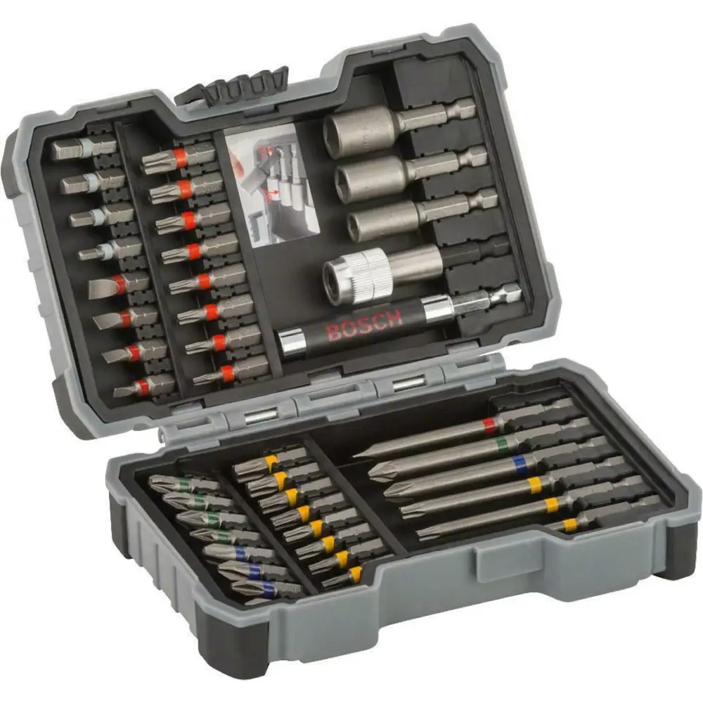 Conjunto Bosch Chaves/Pontas 43 Peças