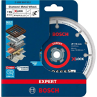 Disco de corte de metal X-Lock Expert de 115 mm