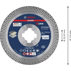 Bosch X-Lock Expert Diamond Cutting Disc 115x1.4x10 mm