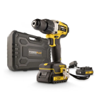 PowerPlus Impact Driver + 2 20V Batteries + Charger