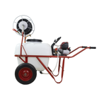 4-stroke cart sprayer, 12 bar, 100L capacity.