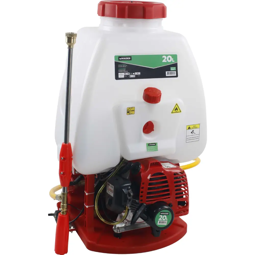 Pulverizador de mochila Mader 2T de 25,6 cc y 20 l