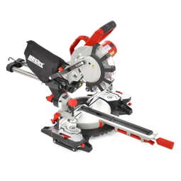 Sierra ingletadora telescópica Hecht 829 de 2000 W y 210 mm