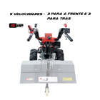 Donker's 15HP Electric Start Tiller with 80cm Tiller