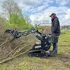 Pala con garra para cargadora Jansen KL-200