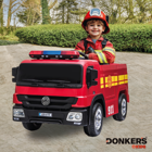Camião de Bombeiros Donker’s Kids Bateria 12V