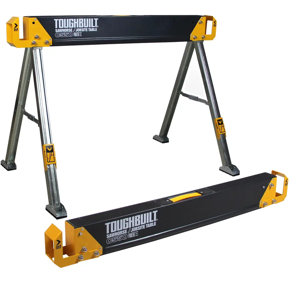Pack 2 Cavaletes/Mesa de Trabalho Dobrável ToughBuilt
