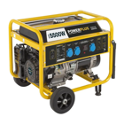 Gerador a Gasolina AVR 5500W 230V Powerplus