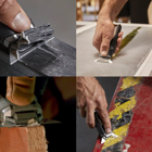 Faca e Raspador 2 em 1 ToughBuilt + 5 Lâminas