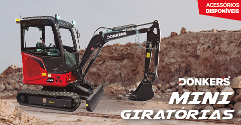 Mini-Giratórias: Eficiência Compacta para Obras Modernas
