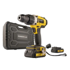 Berbequim 20V 60Nm + 2 Bat 2Ah PowerPlus