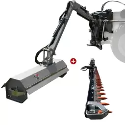 HMS 80 Destroçador e Corta Sebes para Trator