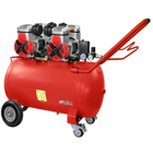 Compressor Silencioso 100L 8 Bars 2 Motores 3000W