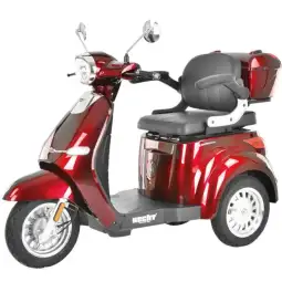 Scooter Elétrica Hecht 3 Rodas Citis Max Vermelha 