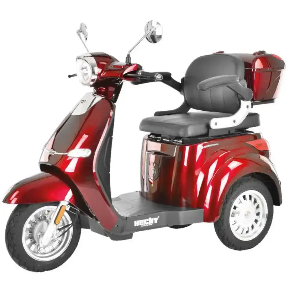 Scooter Elétrica Hecht 3 Rodas Citis Max Vermelha 