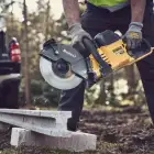 Cortadora de Betão S/Escovas 54V Dewalt + 2 Baterias