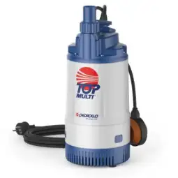Eletrobomba Submersível Pedrollo 1HP Top Multi 4 c/boia 240V