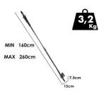 Podadora telescópica inalámbrica Zanon ZP190LP + 2 baterías de 5 Ah