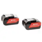 Podadora inalámbrica Zanon ZP185 de 18 V + 2 baterías de 5 Ah